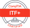 comptia itf+ achieved badge